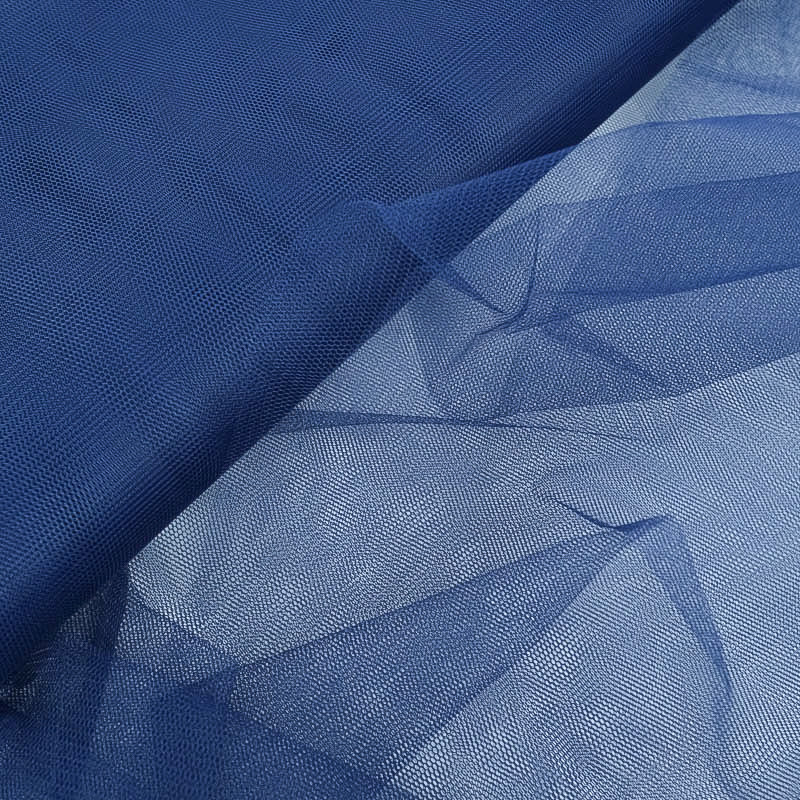 Tulle 150 Rigide bleu marine